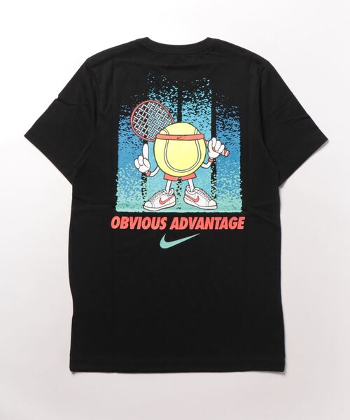 NIKE(ナイキ)の「《NIKEアパレル》コートCOURTオープンHO23S/STシャツ(Tシャツ/カットソー・メンズ・ブラック系その他/ホワイト系その他・M/XL/S/L)」の4枚目の写真