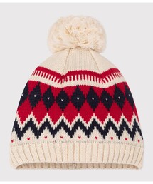 PETIT BATEAU（プチバトー）の「ジャカードニットキャップ（ニットキャップ/ビーニー・キッズ）」