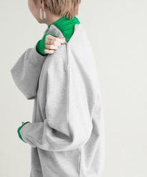 KBF | 『UR TECH』ショルダーZIPスウェット(スウェット)