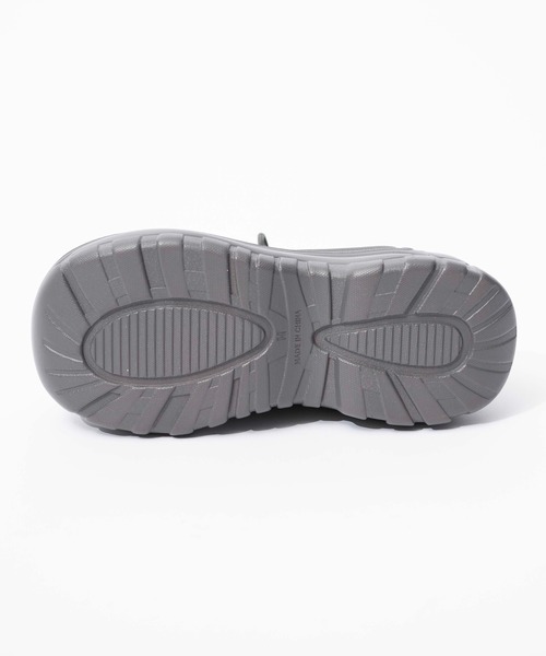 WEGO（ウィゴー）の「WEGO/ボリュームソールラウンドスニーカー（スニーカー・レディース・ブラック/ホワイト/グレー・MEDIUM/LARGE）」の6枚目の写真