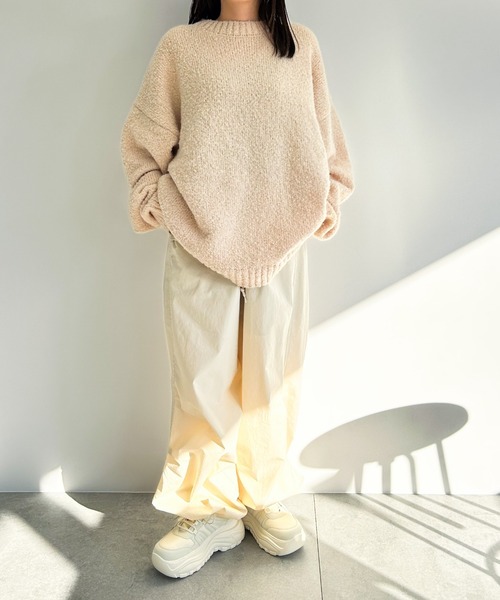 WEGO（ウィゴー）の「WEGO/ボリュームソールラウンドスニーカー（スニーカー・レディース・ブラック/ホワイト/グレー・MEDIUM/LARGE）」の16枚目の写真