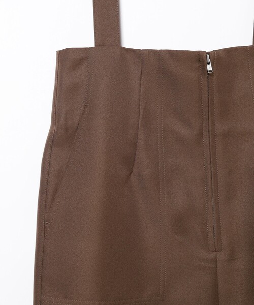 B:MING by BEAMS(ビーミングバイビームス)の「B:MING by BEAMS / ベイカー ジャンパースカート(スカート・レディース・ブラック/ブラウン・MEDIUM/SMALL)」の17枚目の写真