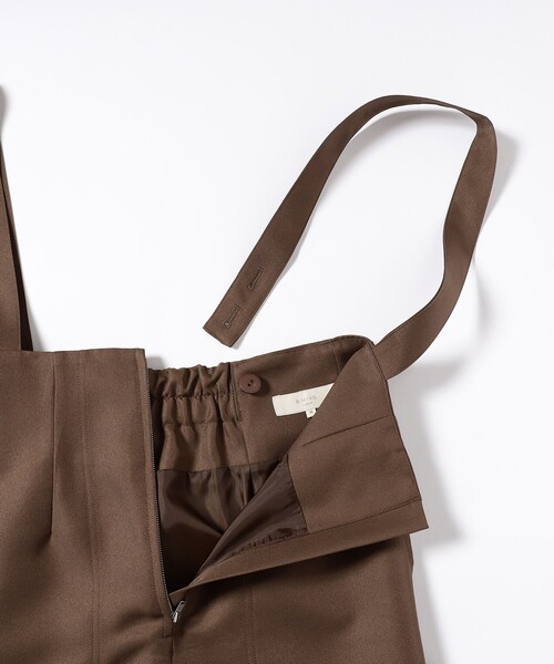 B:MING by BEAMS(ビーミングバイビームス)の「B:MING by BEAMS / ベイカー ジャンパースカート(スカート・レディース・ブラック/ブラウン・MEDIUM/SMALL)」の18枚目の写真