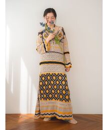 Ungrid | 透かし編みニットワンピース(ワンピース)