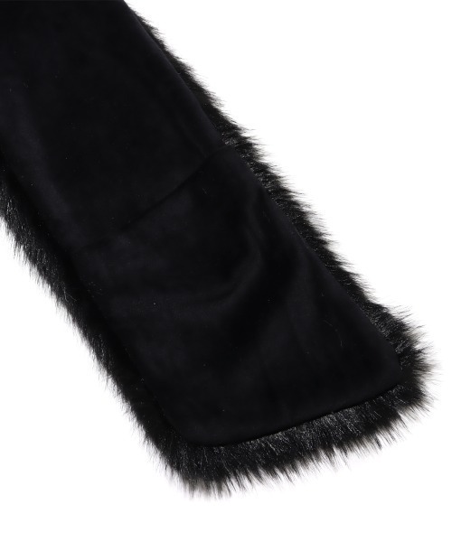 ANNA SUI NYC（アナ スイ エヌ ワイ シー）の「ANNA SUI NYC アニマル フードマフラー 【SP】（マフラー・レディース・キャメル/ピンク/ブラック・FREE）」の16枚目の写真