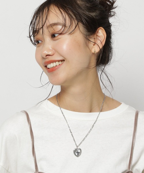 niko and...（ニコアンド）の「ステンレスハートバリエーションネックレス（ネックレス・レディース・その他6/その他4/その他1/その他5/その他2/その他3・0）」の3枚目の写真