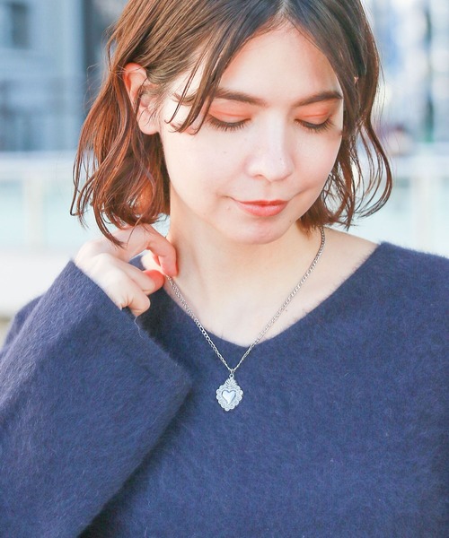 niko and...（ニコアンド）の「ステンレスハートバリエーションネックレス（ネックレス・レディース・その他6/その他4/その他1/その他5/その他2/その他3・0）」の4枚目の写真