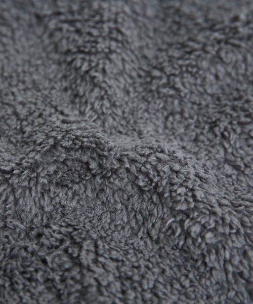 n'OrLABEL（ノアールレーベル）の「『スタンドジップ付きボアパーカー』（パーカー・レディース・パープル/チャコール・FREE）」の11枚目の写真