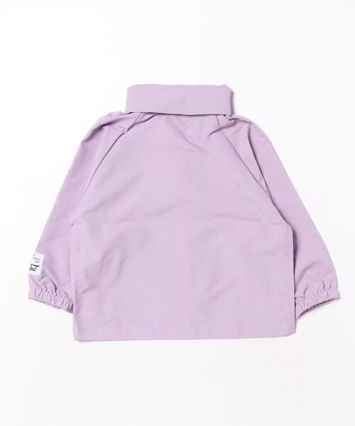 b・ROOM（ビールーム）の「【撥水加工】エブリデイマウンテンパーカ（収納袋付き）（ブルゾン・キッズ・プラム/ラベンダー/ベージュ/グリーン/チャコール/ピンク/ライム/キャメル/ターコイズブルー/ライトブルー・100cm/110cm/130cm/140cm/120cm）」の11枚目の写真