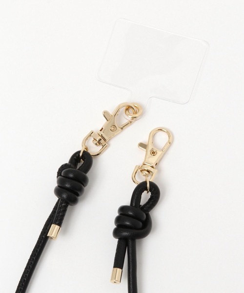 GLOBAL WORK（グローバルワーク）の「スライド合皮スマホショルダー/991517（スマホグッズ・レディース・グレイッシュベージュ/ブラック/ベージュ/シルバー/ホワイト系その他/ブラウン系その他・FREE）」の7枚目の写真