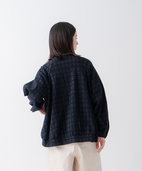 Kelen(ケレン)の「「KELEN/ケレン」ジャカードノーカラージャケット(ノーカラージャケット・レディース・グリーン/ブラック/オフホワイト・M/S)」の16枚目の写真