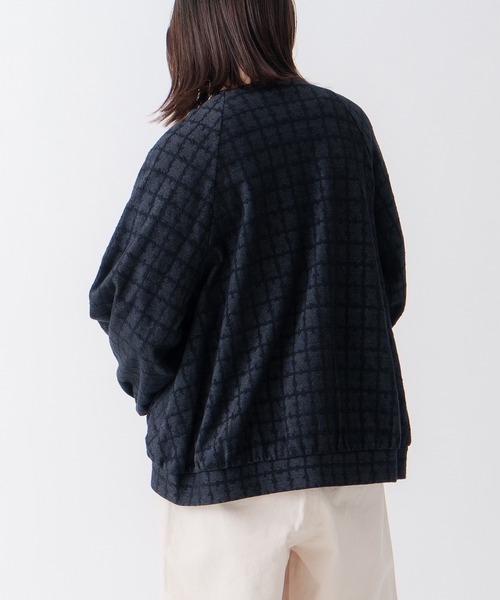 Kelen(ケレン)の「「KELEN/ケレン」ジャカードノーカラージャケット(ノーカラージャケット・レディース・グリーン/ブラック/オフホワイト・M/S)」の19枚目の写真