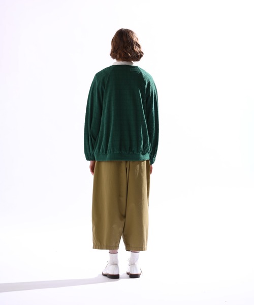 Kelen(ケレン)の「「KELEN/ケレン」ジャカードノーカラージャケット(ノーカラージャケット・レディース・グリーン/ブラック/オフホワイト・M/S)」の13枚目の写真