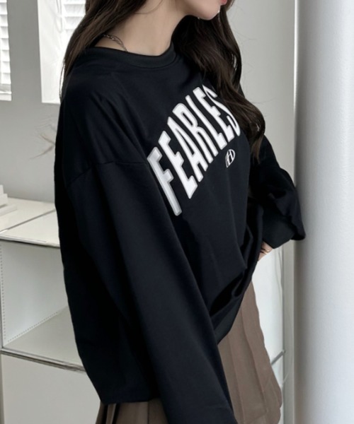 Miniministore(ミニミニストア)の「BF風トレーナー 体型カバー スウェット(スウェット・レディース・ホワイト/ブラック/ライトグレー・フリー)」の15枚目の写真