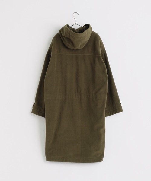 WHIMSIC(ウィムジック)の「【UNISEX】マイクロフリースダッフルコート(ダッフルコート・メンズ・チャコールグレー/オリーブ・FREE)」の19枚目の写真