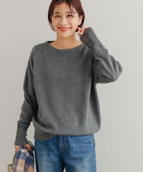 セール】Wフェイスボートネックニット（ニット/セーター）｜URBAN