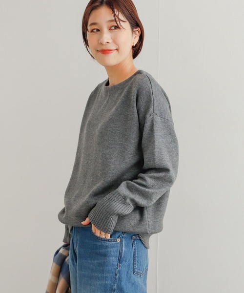 butcher products atlast&co ボートネックニット　at butcher products atlast&co ボートネックニット at アットワン atONE