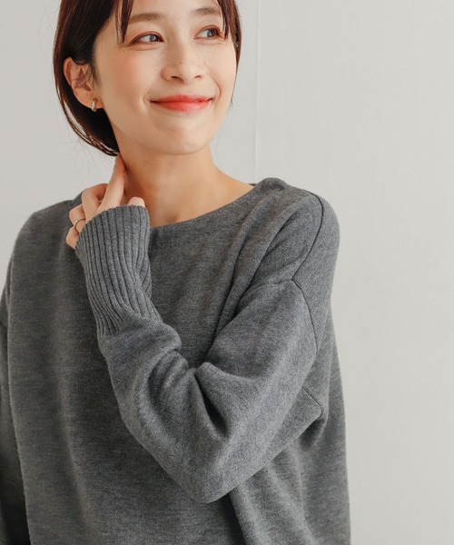 セール】Wフェイスボートネックニット（ニット/セーター）｜URBAN