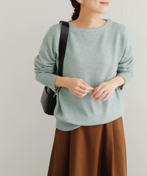 セール】Wフェイスボートネックニット（ニット/セーター）｜URBAN