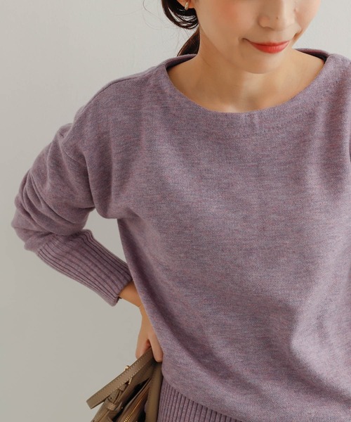 セール】Wフェイスボートネックニット（ニット/セーター）｜URBAN