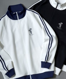 SITRY | SITRY Flower Embroidery Track Jacket/別注 ワンポイント花刺繍 トラックジャケット レディース メンズ ジャージ(ジャージ)