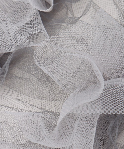 notch.（ノッチ）の「チュールショルダーストラップ（スマホグッズ・レディース・オフホワイト/ブラック/グレー・ONESIZE）」の10枚目の写真