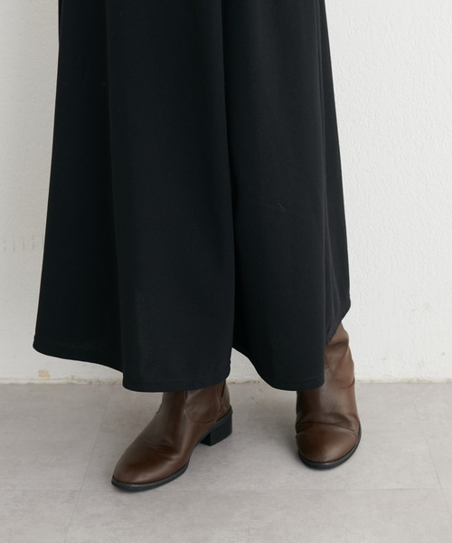 natural couture(ナチュラルクチュール)の「再販/カットジョーゼットキャミワンピース(ワンピース・レディース・ブラック/グレー/グレイッシュベージュ/オフホワイト/ドット/モカ・FREE)」の17枚目の写真