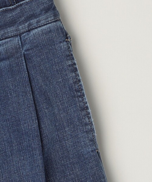 quaranciel:〈洗濯機可能〉ハイウエスト ワイド タック デニム パンツ quaranciel（カランシエル）の「quaranciel:〈洗濯機可能〉ハイ