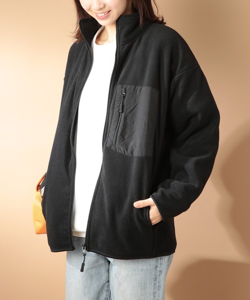 セール】【United Athle】マイクロフリース フルジップ スタンド