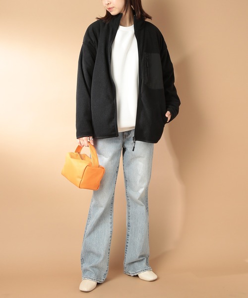 セール】【United Athle】マイクロフリース フルジップ スタンド