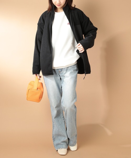 セール】【United Athle】マイクロフリース フルジップ スタンド