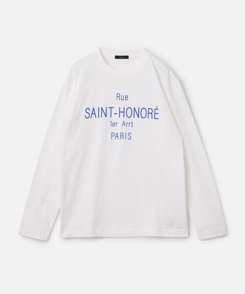 allureville(アルアバイル)の「ロケーションロゴロンTEE(Tシャツ/カットソー・レディース・ブラック/ブルー/ブラック系その他/ブルー系その他・2)」の2枚目の写真