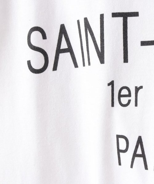 allureville(アルアバイル)の「ロケーションロゴロンTEE(Tシャツ/カットソー・レディース・ブラック/ブルー/ブラック系その他/ブルー系その他・2)」の7枚目の写真