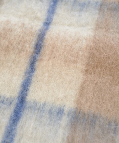 marjour（マージュール）の「TARTAN CHECK MUFFLER（マフラー・レディース・ベージュ系・FREE）」の14枚目の写真