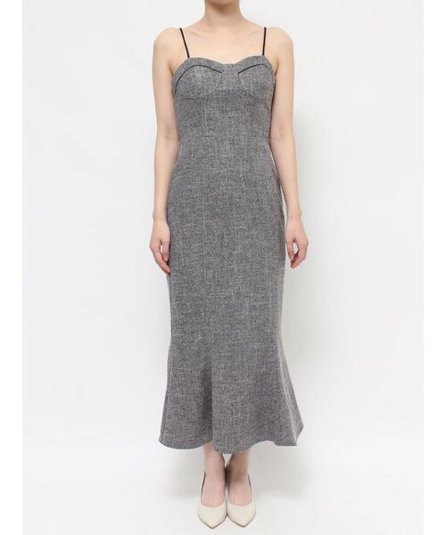 RESEXXY（リゼクシー）の「ツイードビスチェワンピース（ワンピース・レディース・アイボリー/ピンク/ブラック・FREE）」の21枚目の写真