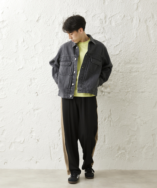 AMERICANデニムトラッカージャケットbyCOTTONUSA