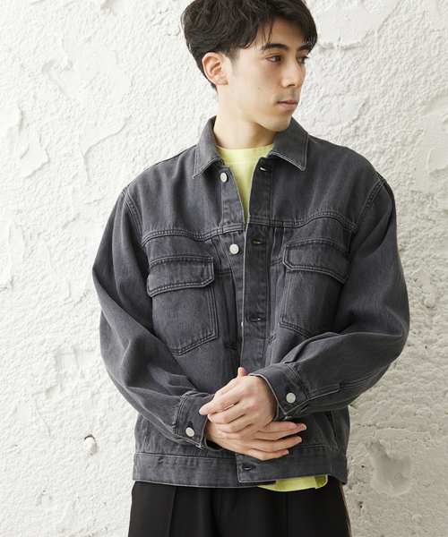 AMERICANデニムトラッカージャケットbyCOTTONUSA