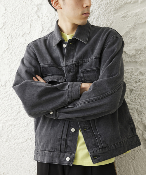 AMERICANデニムトラッカージャケットbyCOTTONUSA