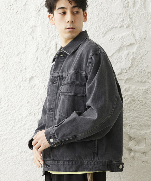 AMERICANデニムトラッカージャケットbyCOTTONUSA
