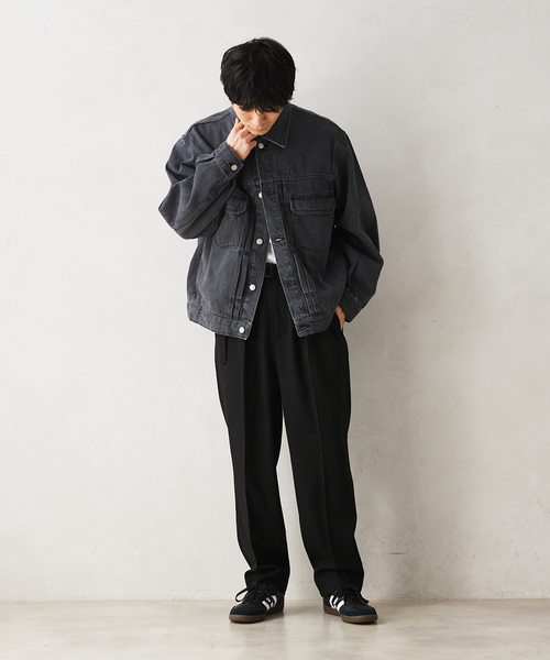 AMERICANデニムトラッカージャケットbyCOTTONUSA