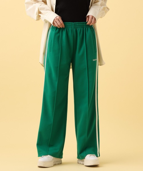 PBLIM(ページボーイリム)の「PBLIM/ジャージラインパンツ(その他パンツ・レディース・オフホワイト/グリーン/ネイビー・MEDIUM/LARGE)」の2枚目の写真