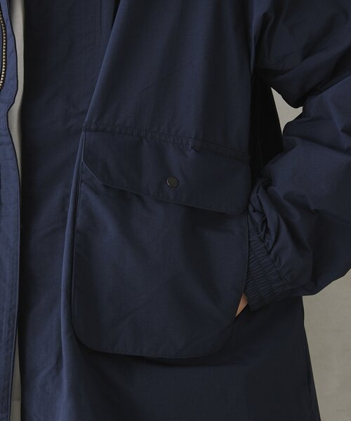 Barbour(バブアー)の「【Barbour / バブアー】HERITAGE+ フードコート(その他アウター・メンズ・ネイビー・SMALL/MEDIUM)」の6枚目の写真