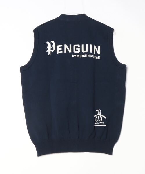 Penguin by Munsingwear Vネックベスト×モックネックT penguin BY