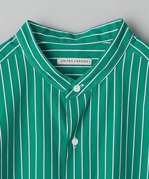 美品★ユナイテッドアローズ　トーマスメイソンソリッドバンドカラーシャツ　1.6万 UNITED ARROWS（ユナイテッドアローズ）の「トーマスメイソン
