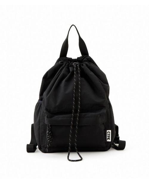 CONTROL FREAK / CTFK（コントロールフリーク）の「CONTROL FREAK / CTFK（コントロールフリーク）撥水ライトナップサック（バックパック/リュック・レディース・オリーブ/ベージュ/ブラック/サンドグレー/モスグリーン・FREE）」の18枚目の写真