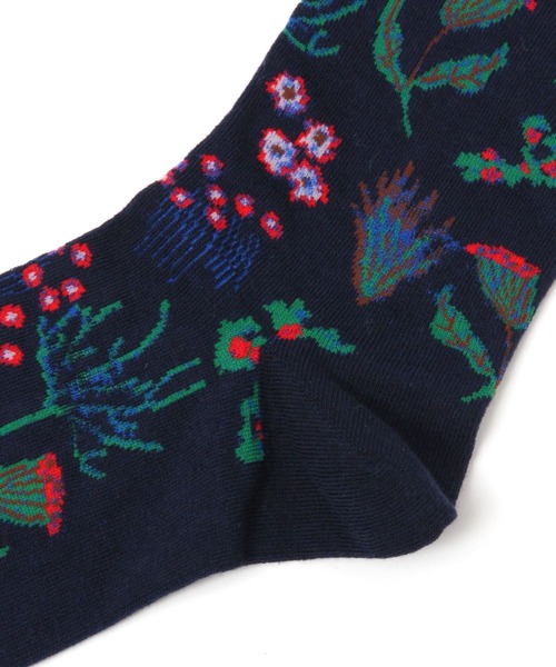 studio CLIP（スタディオクリップ）の「【daily CLIP】ande 柄ソックス（ソックス/靴下・レディース・ネイビー/グレー/ブルー/イエロー/ピンク・FREE）」の7枚目の写真