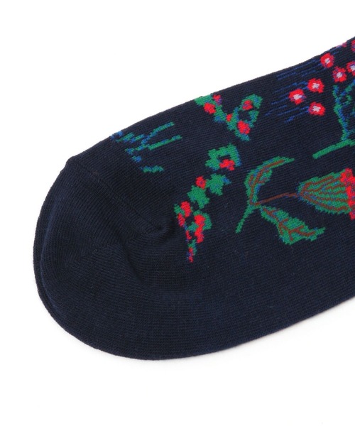 studio CLIP（スタディオクリップ）の「【daily CLIP】ande 柄ソックス（ソックス/靴下・レディース・ネイビー/グレー/ブルー/イエロー/ピンク・FREE）」の8枚目の写真