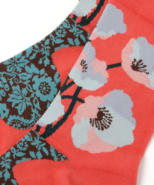 studio CLIP（スタディオクリップ）の「【daily CLIP】ande 柄ソックス（ソックス/靴下・レディース・ネイビー/グレー/ブルー/イエロー/ピンク・FREE）」の12枚目の写真