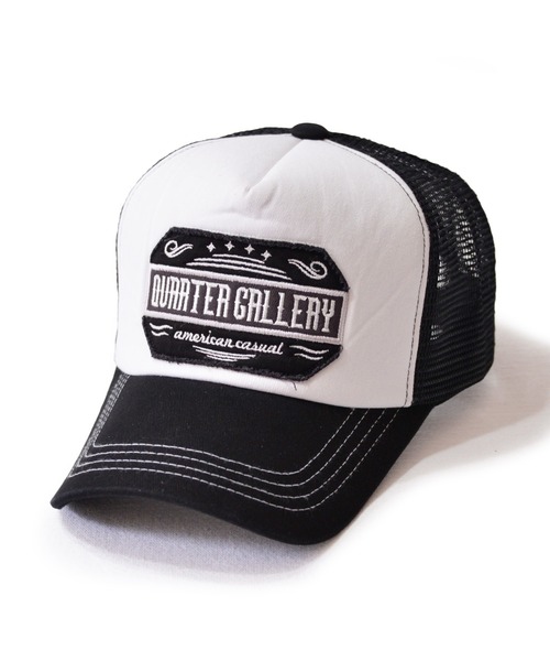 ANCHOR（アンカー）の「QUARTER GALLERY　AMERICAN CASUAL  メッシュキャップ（キャップ・メンズ・ベージュ/ブラック/ネイビー・FREE/MEDIUM）」の4枚目の写真