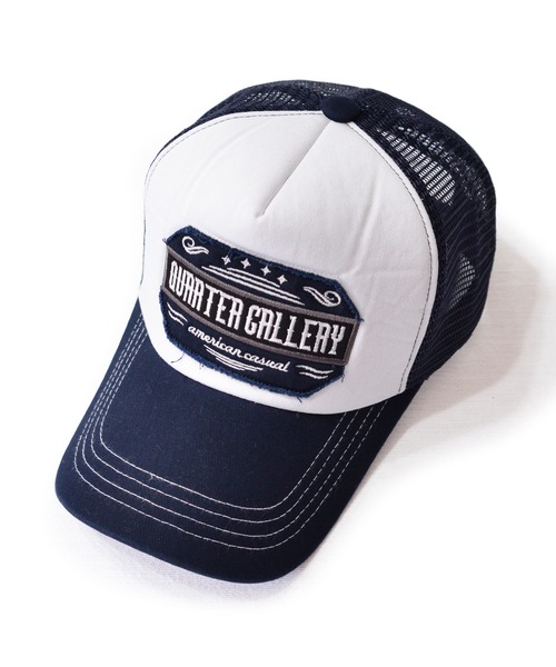 ANCHOR（アンカー）の「QUARTER GALLERY　AMERICAN CASUAL  メッシュキャップ（キャップ・メンズ・ベージュ/ブラック/ネイビー・FREE/MEDIUM）」の5枚目の写真